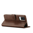 LC.IMEEKE Calf Texture Horizontal Flip Leather Case with Holder & Card Slots & Wallet For vivo V21(Brown)