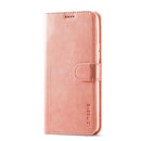LC.IMEEKE Calf Texture Horizontal Flip Leather Case with Holder & Card Slots & Wallet For vivo V21(Pink)