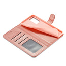 LC.IMEEKE Calf Texture Horizontal Flip Leather Case with Holder & Card Slots & Wallet For vivo V21(Pink)