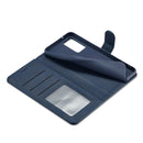 LC.IMEEKE Calf Texture Horizontal Flip Leather Case with Holder & Card Slots & Wallet For vivo V21(Blue)