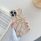 Gilding Marble Pattern Soft TPU Protective Case For iPhone 13(Gold)