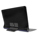 For Lenovo Yoga Smart Tab Custer Texture Horizontal Flip Leather Case with Two-folding Holder(Dark Blue)