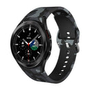 For Samsung Galaxy Watch4 / Watch4 Classic Silicone Printing Watch Band(Camouflage Grey)