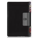 For Lenovo Yoga Smart Tab Color Drawing Pattern Horizontal Flip Leather Case with Two-folding Holder(Graffiti)