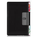 For Lenovo Yoga Smart Tab Color Drawing Pattern Horizontal Flip Leather Case with Two-folding Holder(Color Butterfly)