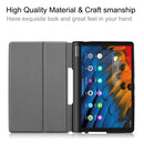 For Lenovo Yoga Smart Tab Color Drawing Pattern Horizontal Flip Leather Case with Two-folding Holder(Color Butterfly)