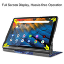 For Lenovo Yoga Smart Tab Color Drawing Pattern Horizontal Flip Leather Case with Two-folding Holder(Starry Sky)