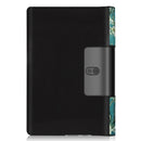 For Lenovo Yoga Smart Tab Color Drawing Pattern Horizontal Flip Leather Case with Two-folding Holder(Apricot Flower)