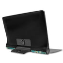 For Lenovo Yoga Smart Tab Color Drawing Pattern Horizontal Flip Leather Case with Two-folding Holder(Apricot Flower)
