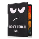 For Lenovo Yoga Smart Tab Color Drawing Pattern Horizontal Flip Leather Case with Two-folding Holder(Big Eyes)