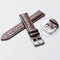 24mm Calf Leather Watch Band(Pink)