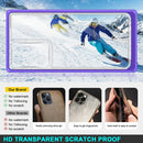 For Samsung Galaxy Note20 Ultra Bright Series Clear Acrylic + PC+TPU Shockproof Case(Purple)