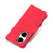 For Huawei P50 Pro AZNS Skin Feel Calf Texture Horizontal Flip Leather Case with Card Slots & Holder & Wallet(Red)