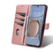 For Huawei P50 Pro AZNS Skin Feel Calf Texture Horizontal Flip Leather Case with Card Slots & Holder & Wallet(Rose Gold)