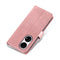 For Huawei P50 Pro AZNS Skin Feel Calf Texture Horizontal Flip Leather Case with Card Slots & Holder & Wallet(Rose Gold)
