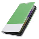 For OPPO Realme C11 2021 Cross Texture Magnetic Horizontal Flip Leather Case with Card Slots & Holder & Wallet(Green)