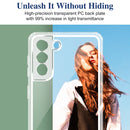 For Samsung Galaxy S21 5G Acrylic + TPU Accurate Hole Transparent Shockproof Case