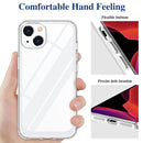 Acrylic + TPU Accurate Hole Transparent Shockproof Case For iPhone 13