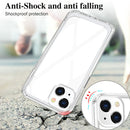 Acrylic + TPU Accurate Hole Transparent Shockproof Case For iPhone 13