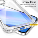 Acrylic + TPU Accurate Hole Transparent Shockproof Case For iPhone 13 Pro