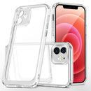Acrylic + TPU Accurate Hole Transparent Shockproof Case For iPhone 12
