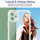 Acrylic + TPU Accurate Hole Transparent Shockproof Case For iPhone 12