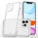 Acrylic + TPU Accurate Hole Transparent Shockproof Case For iPhone 12 Pro