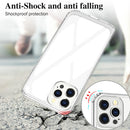 Acrylic + TPU Accurate Hole Transparent Shockproof Case For iPhone 12 Pro