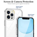Acrylic + TPU Accurate Hole Transparent Shockproof Case For iPhone 12 Pro Max