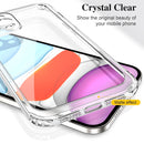 Acrylic + TPU Accurate Hole Transparent Shockproof Case For iPhone 12 Pro Max