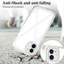 Acrylic + TPU Accurate Hole Transparent Shockproof Case For iPhone 11