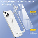 Acrylic + TPU Accurate Hole Transparent Shockproof Case For iPhone 11 Pro Max
