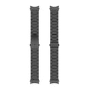 For Samsung Galaxy Watch4 / Watch4 Classic Three Strains Steel Watch Band(Black)