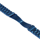 For Samsung Galaxy Watch4 / Watch4 Classic Three Strains Steel Watch Band (Blue)