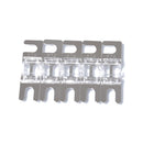 A0304 Transparent 5 PCS Car Audio AFS Mini ANL 30A Fuse Nicked Plated