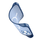 Frosted Soft Four-corner Shockproof Magsafe Case For iPhone 13 Pro(Blue)