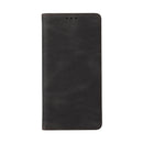 Simple Suction Closure Horizontal Flip Leather Case with Holder & Card Slot & Wallet For iPhone 13 Pro Max(Black)