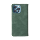 Simple Suction Closure Horizontal Flip Leather Case with Holder & Card Slot & Wallet For iPhone 13 Pro Max(Green)