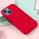 Shockproof Silicone Magnetic Magsafe Case For iPhone 13(Red)