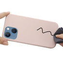 Shockproof Silicone Magnetic Magsafe Case For iPhone 13(Sand Pink)
