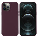 Shockproof Silicone Magnetic Magsafe Case For iPhone 13 Pro(Plum Color)