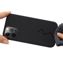 Shockproof Silicone Magnetic Magsafe Case For iPhone 13 Pro Max(Black)