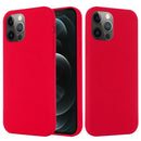 For iPhone 13 Pro Max Shockproof Silicone Magnetic Magsafe Case (Red)