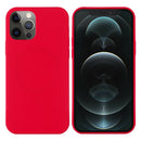 For iPhone 13 Pro Max Shockproof Silicone Magnetic Magsafe Case (Red)