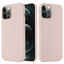 For iPhone 13 Pro Max Shockproof Silicone Magnetic Magsafe Case (Sand Pink)