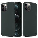 For iPhone 13 Pro Max Shockproof Silicone Magnetic Magsafe Case (Dark Green)