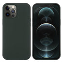 For iPhone 13 Pro Max Shockproof Silicone Magnetic Magsafe Case (Dark Green)