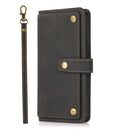 PU + TPU Horizontal Flip Leather Case with Holder & Card Slot & Wallet & Lanyard For iPhone 13(Black)