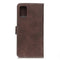 For Galaxy A51 Crocodile Texture Horizontal Flip Leather Case with Holder & Card Slots & Wallet(Brown)