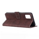 For Galaxy A51 Crocodile Texture Horizontal Flip Leather Case with Holder & Card Slots & Wallet(Brown)